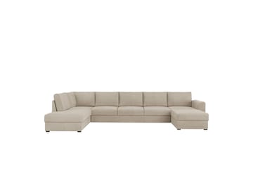 Taberk Vuodedivaanisohva divaanilla ja lepotuoliosalla, 5-istuttava