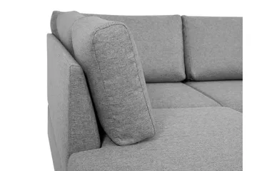 Taberk Vuodedivaanisohva divaanilla ja lepotuoliosalla, 5-istuttava - Keltainen - Huonekalut - Sohva - Vuodesohva