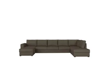 Taberk Vuodedivaanisohva divaanilla ja lepotuoliosalla, 5-istuttava