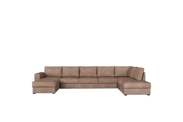 Taberk Vuodesohva Divaanilla ja Sjeslongilla 5-istuttava Bouclé