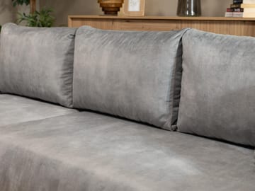Tacon 3-istuttava vuodesohva divaanilla - beige - Huonekalut - Sohva - Vuodesohva