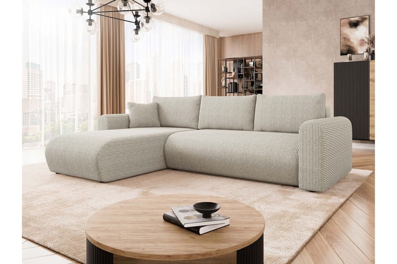 Tacon Vuodesohva 3-Istuttavalla Divaanilla - Beige - Huonekalut - Sohva - Vuodesohva