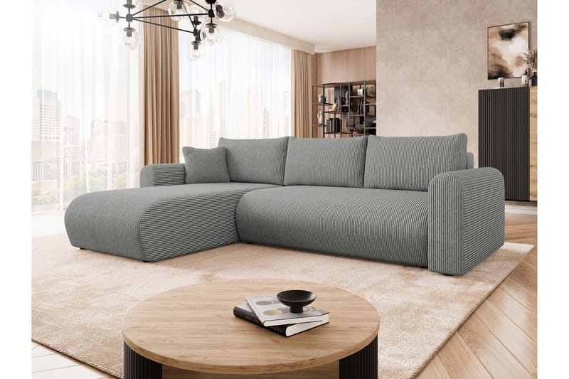 Tacon Vuodesohva 3-Istuttavalla Divaanilla - Harmaa - Huonekalut - Sohva - Vuodesohva