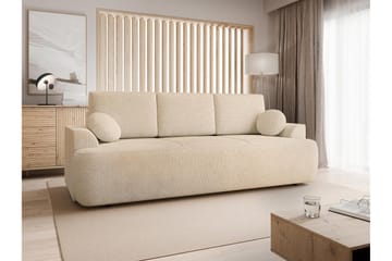 Terros Vuodesohva 3-istuttava - Beige - Huonekalut - Sohva - Vuodesohva - 3 istuttava vuodesohva