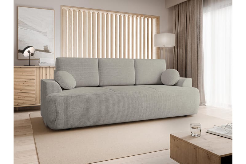 Terros Vuodesohva 3-istuttava - Harmaa - Huonekalut - Sohva - Vuodesohva - 3 istuttava vuodesohva