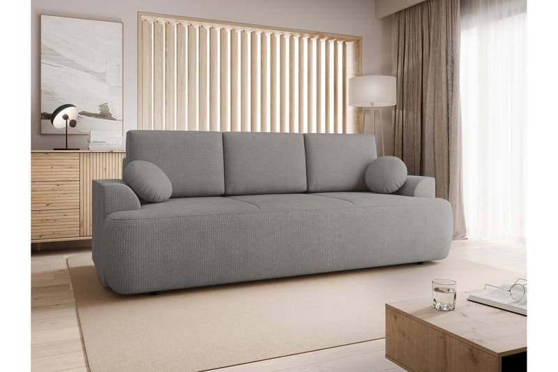 Terros Vuodesohva 3-istuttava - Harmaa - Huonekalut - Sohva - Vuodesohva - 3 istuttava vuodesohva