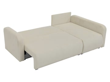 Toren-vuodesohva säilytystilalla ja vasemmanpuoleisella divaanilla - Vaaleanharmaa - Huonekalut - Sohva - Vuodesohva