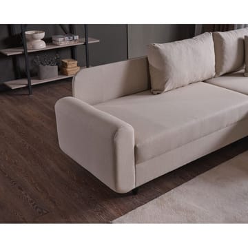 Torlan 3-istuttava Kulmavuodesohva - Beige - Huonekalut - Sohva - Vuodesohva