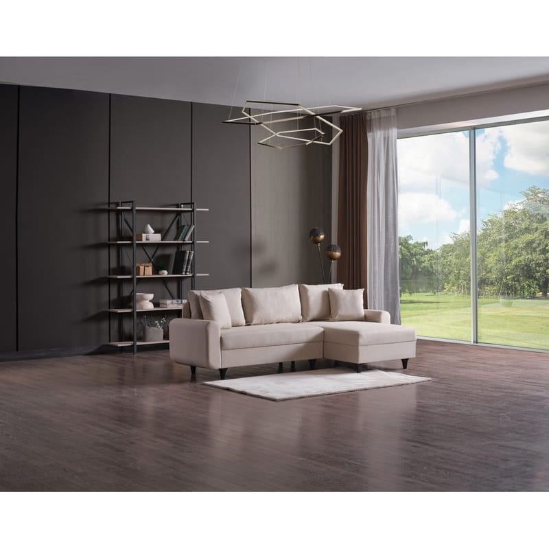 Torlan 3-istuttava Kulmavuodesohva, Beige