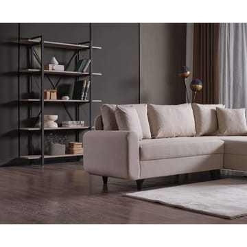 Torlan 3-istuttava Kulmavuodesohva - Beige - Huonekalut - Sohva - Vuodesohva