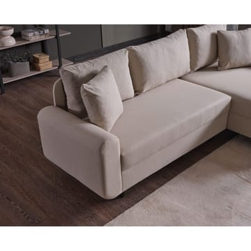 Torlan 3-istuttava Kulmavuodesohva - Beige - Huonekalut - Sohva - Vuodesohva