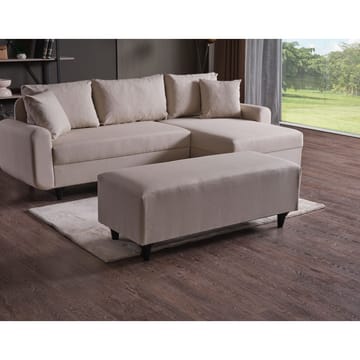 Torlan 3-istuttava Kulmavuodesohva - Beige - Huonekalut - Sohva - Vuodesohva