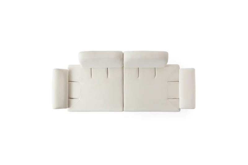 Torrelis Vuodesohva 3-istuttava - Valkoinen - Huonekalut - Sohva - Vuodesohva - 3 istuttava vuodesohva