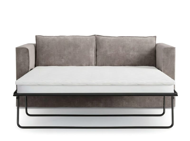 Travstad 3-istuttava vuodesohva, HVILA-sijauspatja 140x200 cm, polyeteerivaahto ja pestävä verhoilu - Harmaa - Huonekalut - Sohva - Vuodesohva - 3 istuttava vuodesohva