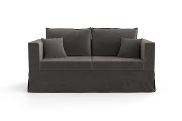 Travstad 3-istuttava Vuodesohva Chenille-kankaalla