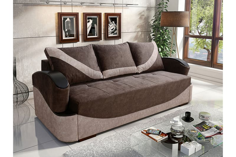 Turbo Vuodesohva 200x96x90 cm - Huonekalut - Sohva - Vuodesohva - 3 istuttava vuodesohva