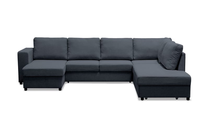 U-Vuodesohva Mantova divaanilla Vasen, Tummanharmaa