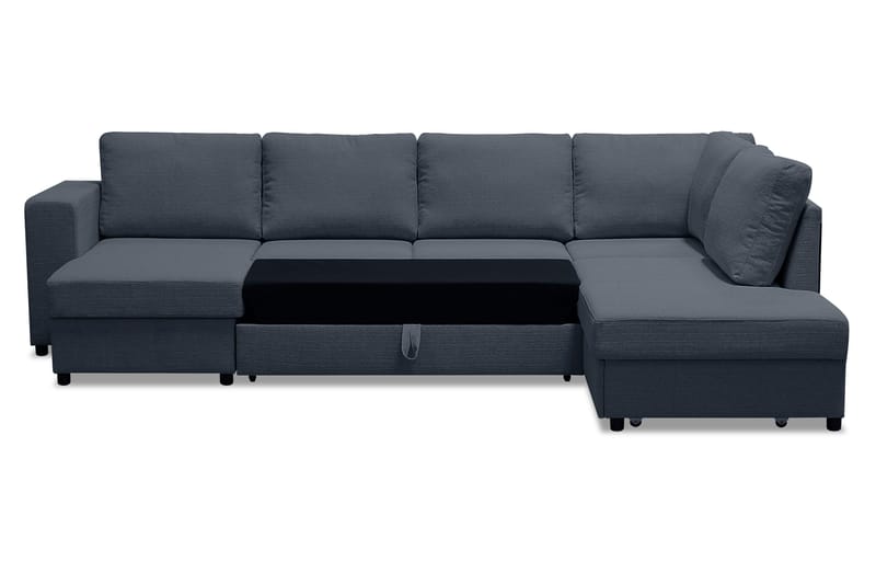 U-Vuodesohva Mantova divaanilla Vasen - Tummanharmaa - Huonekalut - Sohva - Vuodesohva