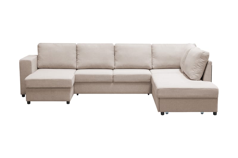U-Vuodesohva Mantova Oikea - Beige - Huonekalut - Sohva - Vuodesohva