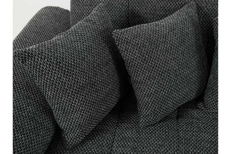 U-Vuodesohva Niko 350x205x76 cm - Harmaa - Huonekalut - Sohva - Vuodesohva