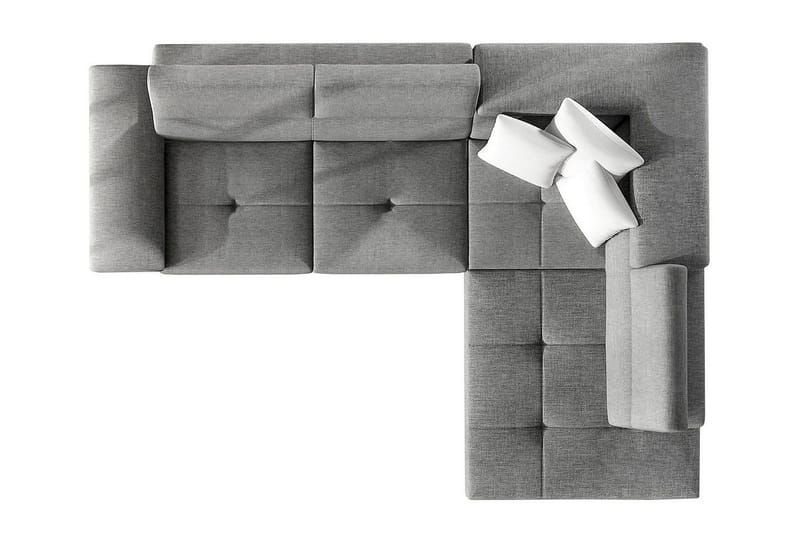 U-Vuodesohva Oertel - Valkoinen/Harmaa - Huonekalut - Sohva - Vuodesohva