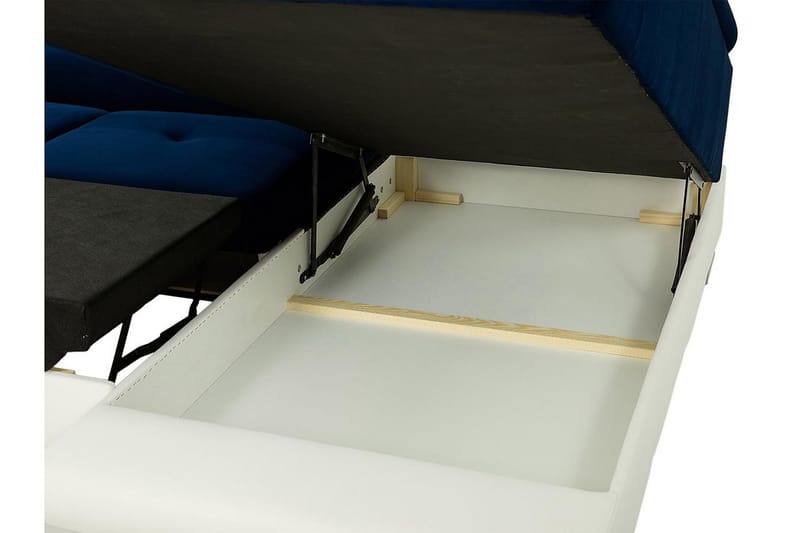 U-Vuodesohva Oertel - Valkoinen/Harmaa - Huonekalut - Sohva - Vuodesohva