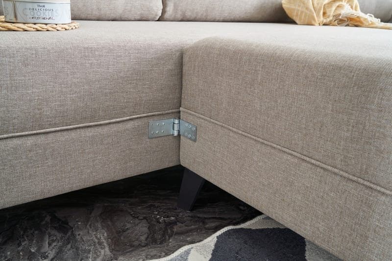 U-Vuodesohva Sailaen - Beige - Huonekalut - Sohva - Vuodesohva