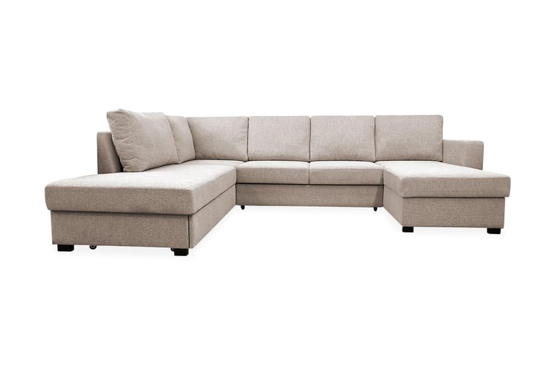 U-vuodesohva Paris Vasen Beige - Huonekalut - Sohva - Vuodesohva