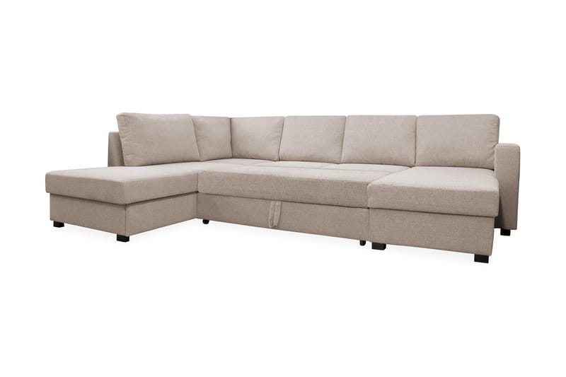 U-vuodesohva Paris Vasen Beige - Huonekalut - Sohva - Vuodesohva