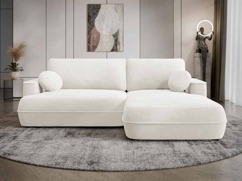 Uppland Vuodesohva divaanilla 3istuttava - Valkoinen - Huonekalut - Sohva - Vuodesohva