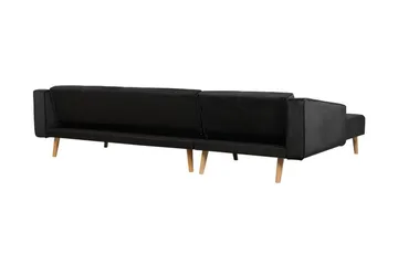 Vadso vasen vuodesohva 100x270 cm samettia - Antrasiitti - Huonekalut - Sohva - Vuodesohva