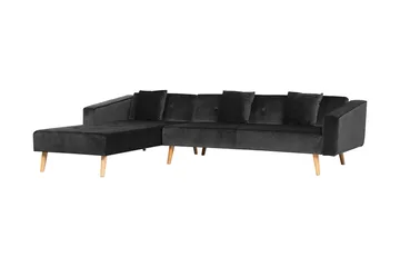 Vadso vasen vuodesohva 100x270 cm samettia - Antrasiitti - Huonekalut - Sohva - Vuodesohva