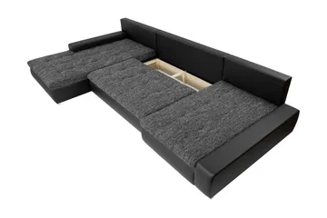 Vanha Vuodesohva 4 Hengen Sohva - Beige - Huonekalut - Sohva - Vuodesohva