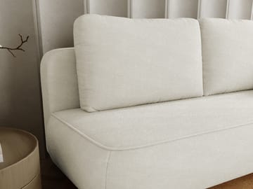 Villoruela Vuodesohva 3istuttava - Beige - Huonekalut - Sohva - Vuodesohva - 3 istuttava vuodesohva