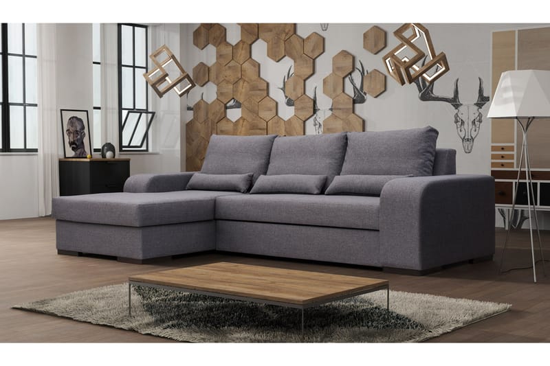 Virago Divaanivuodesohva 285x165x90 cm - Huonekalut - Sohva - Vuodesohva