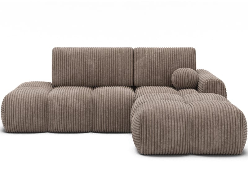 Vittario 3-istuttava Bubblig-vuodesohva divaanilla ja säilytystilalla, oikea - Modullo 20 - Huonekalut - Sohva - Vuodesohva