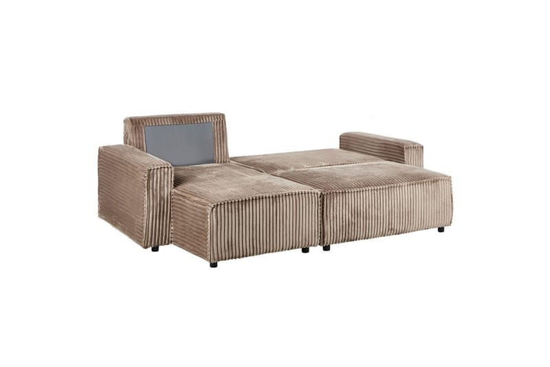 Vuodesohva, oikeakätinen Abacka - Ruskea, Musta - Huonekalut - Sohva - Vuodesohva