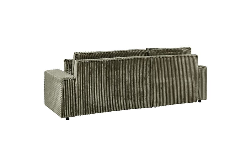 Vuodesohva, oikeakätinen Abacka - Vihreä, musta - Huonekalut - Sohva - Vuodesohva