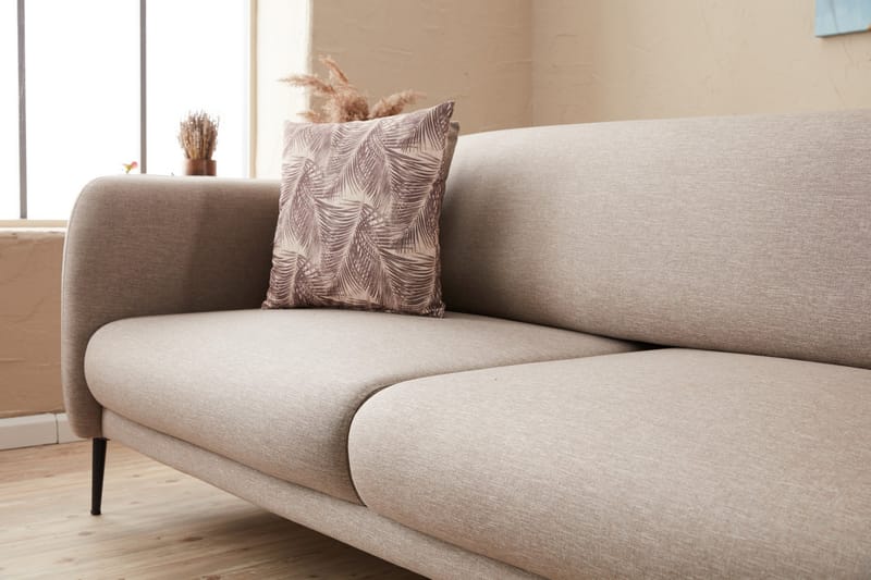 Vuodesohva 3:n ist Genna 180x90 cm - Beige - Huonekalut - Sohva - Vuodesohva - 3 istuttava vuodesohva