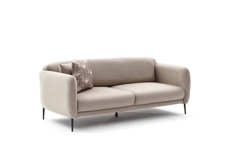 Vuodesohva 3:n ist Genna 180x90 cm - Beige - Huonekalut - Sohva - Vuodesohva - 3 istuttava vuodesohva
