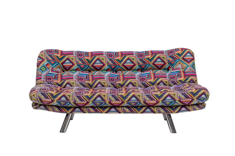 Vuodesohva 3:n ist Perc 175x110 cm - Monivärinen - Huonekalut - Sohva - Vuodesohva - 3 istuttava vuodesohva
