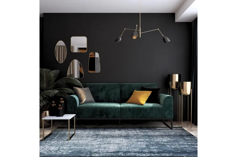 Vuodesohva Adley - Vihreä - Huonekalut - Sohva - Vuodesohva