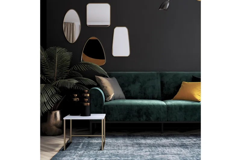 Vuodesohva Adley - Vihreä - Huonekalut - Sohva - Vuodesohva