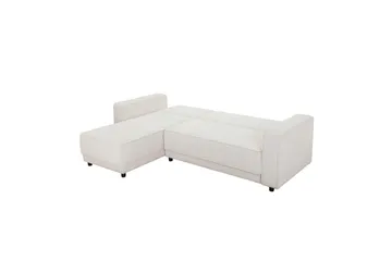 Vuodesohva Allie Kermanvärinen, Cordoroy, 82x229x154 cm - Kermanvärinen, Cordoroy, 82x229x154 cm - Huonekalut - Sohva - Vuodesohva