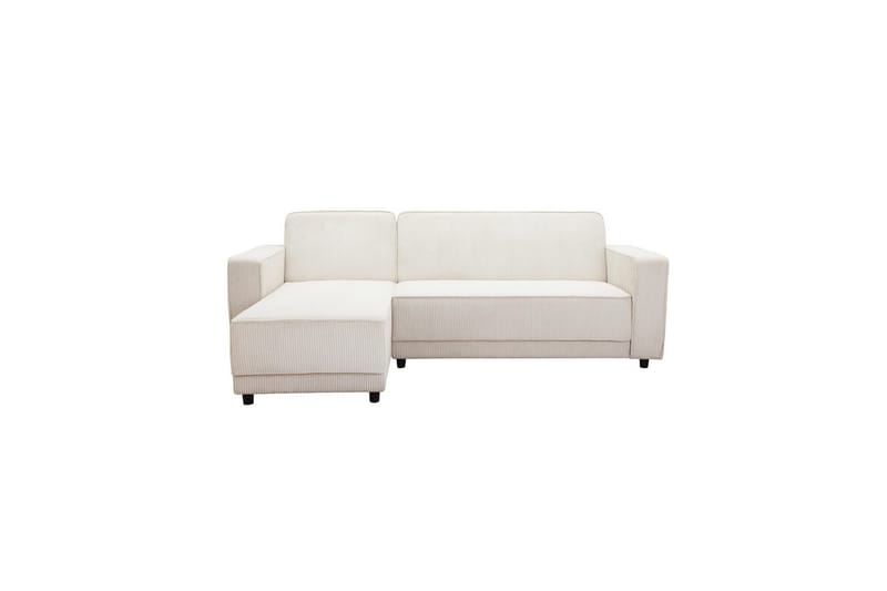 Vuodesohva Allie Kermanvärinen, Cordoroy, 82x229x154 cm - Kermanvärinen, Cordoroy, 82x229x154 cm - Huonekalut - Sohva - Vuodesohva