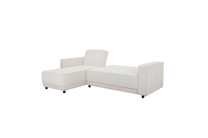 Vuodesohva Allie Kermanvärinen, Cordoroy, 82x229x154 cm - Kermanvärinen, Cordoroy, 82x229x154 cm - Huonekalut - Sohva - Vuodesohva