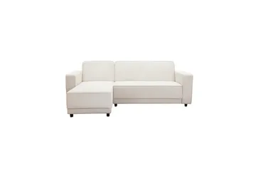 Vuodesohva Allie Kermanvärinen, Cordoroy, 82x229x154 cm - Kermanvärinen, Cordoroy, 82x229x154 cm - Huonekalut - Sohva - Vuodesohva
