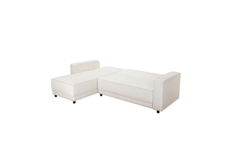 Vuodesohva Allie Kermanvärinen, Sametti, 82x229x154 cm - Kermanvärinen, Sametti, 82x229x154 cm - Huonekalut - Sohva - Vuodesohva