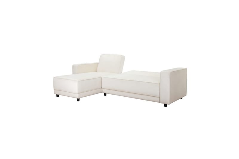 Vuodesohva Allie Kermanvärinen, Sametti, 82x229x154 cm - Kermanvärinen, Sametti, 82x229x154 cm - Huonekalut - Sohva - Vuodesohva