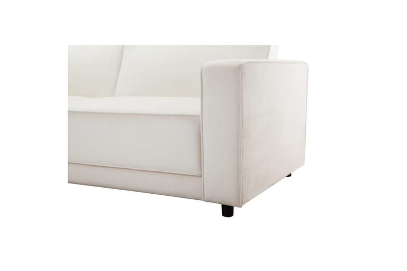 Vuodesohva Allie Kermanvärinen, Sametti, 82x229x154 cm - Kermanvärinen, Sametti, 82x229x154 cm - Huonekalut - Sohva - Vuodesohva